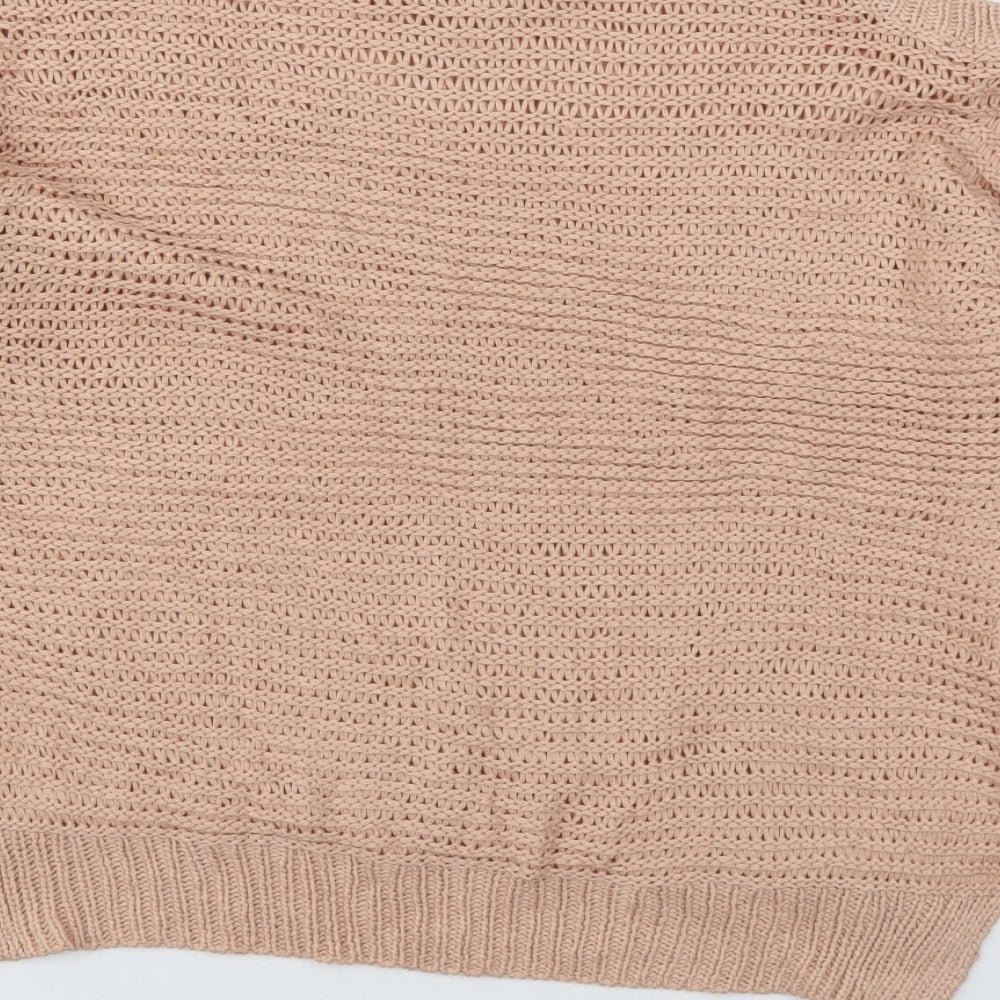 Peacocks Womens Pink Pullover Jumper Size M