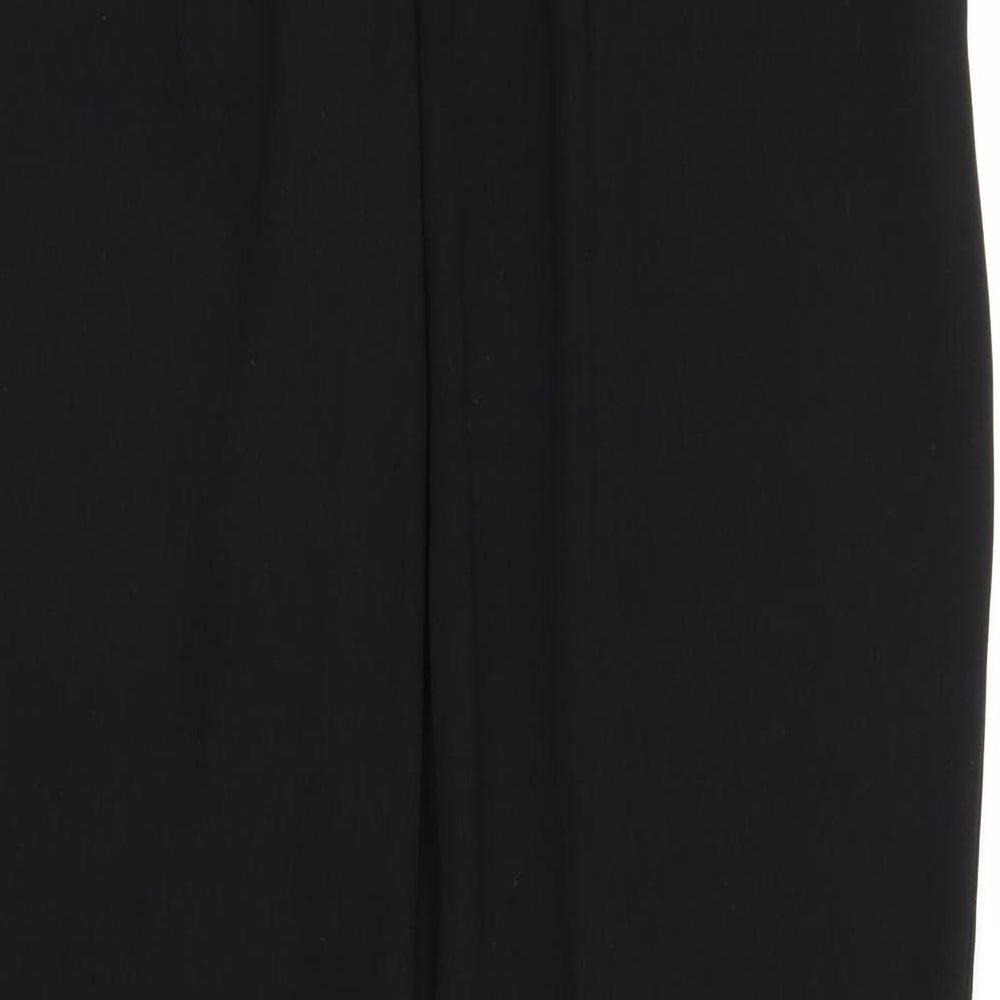 Very Womens Black Trousers Size 16 L27 in