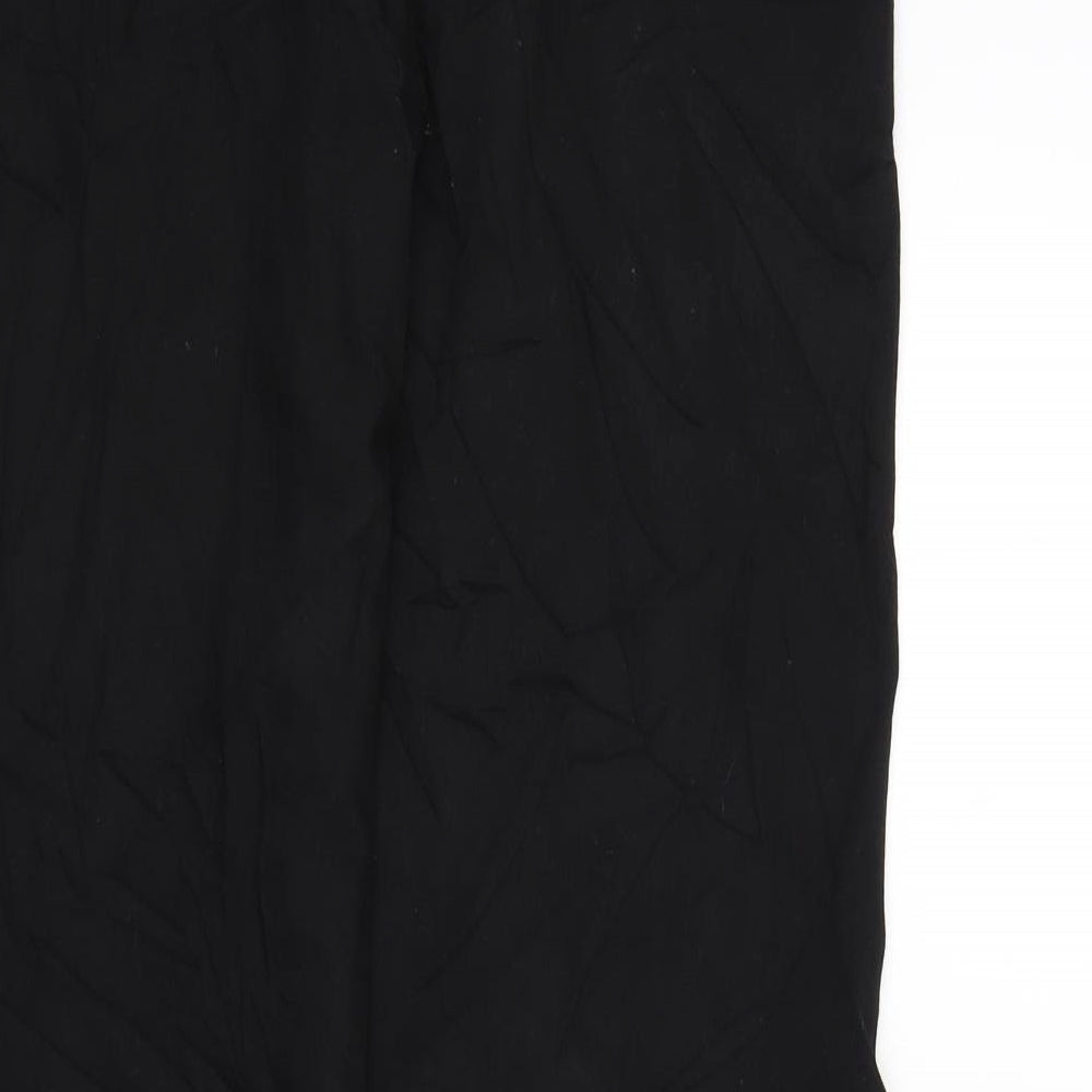 NEXT Womens Black Trousers Size 8 L29 in