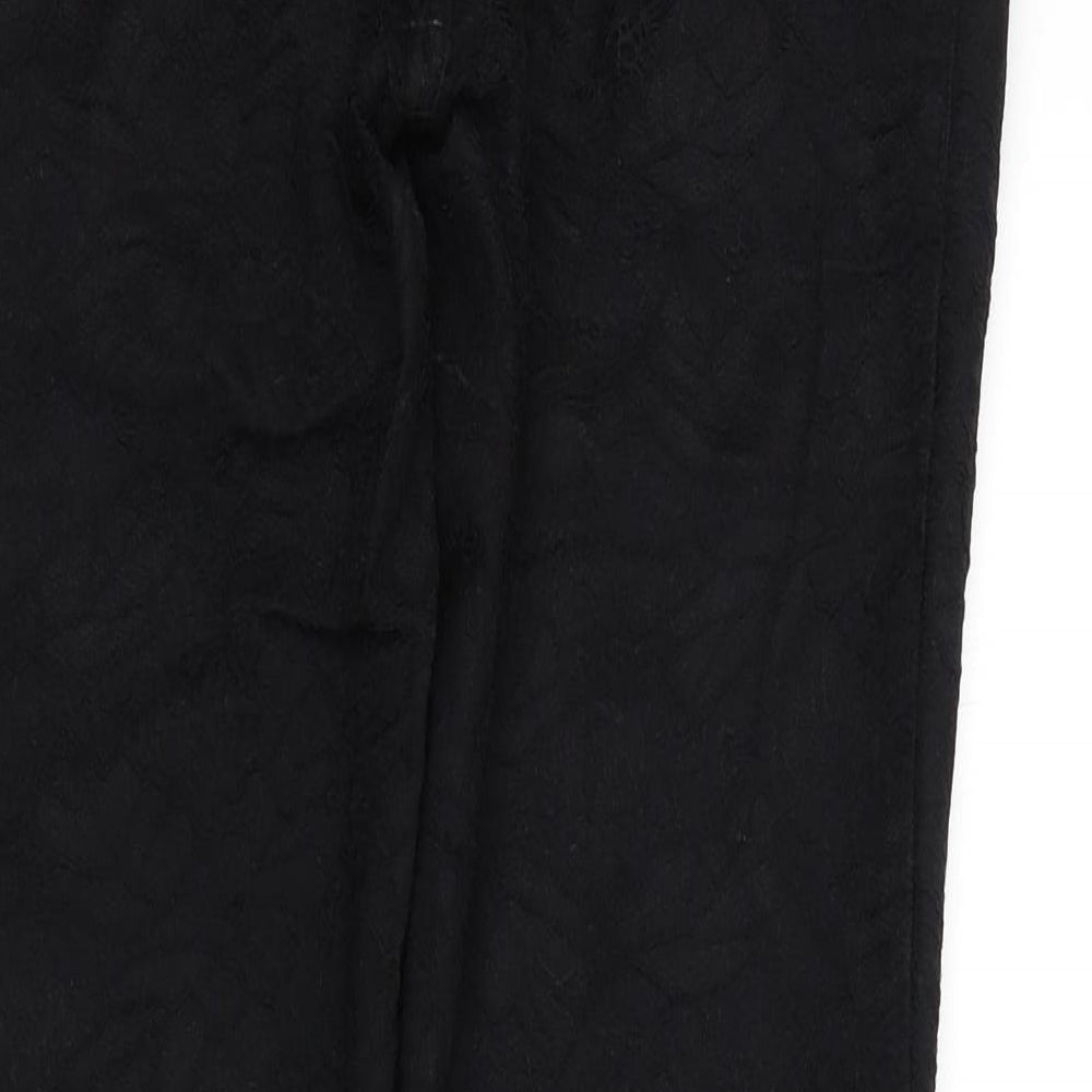 Elliza donatein Womens Black Trousers Size 30 in L29 in