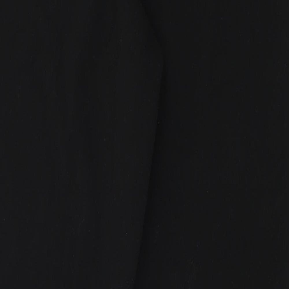 Stack shop Womens Black Trousers Size 14 L23 in