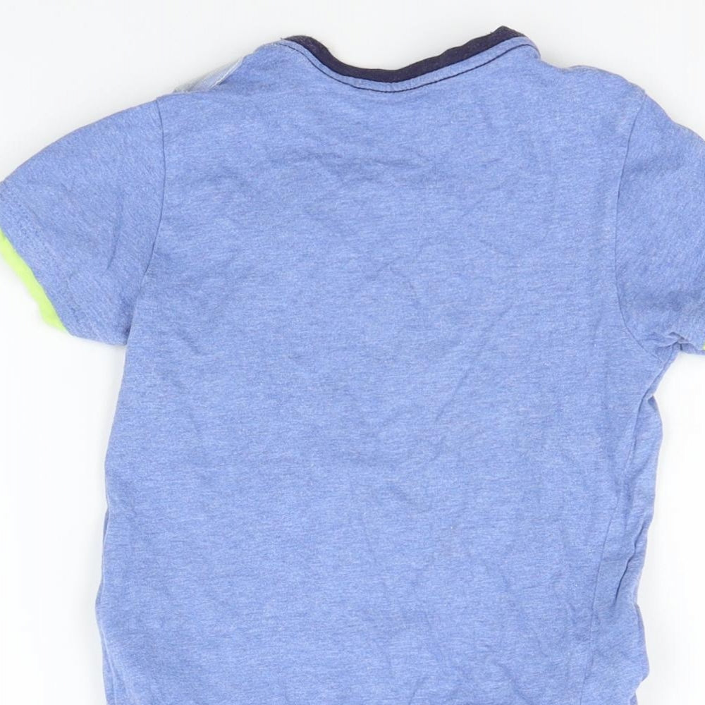 Marks and Spencer Girls Blue Basic Polo Size 3-4 Years