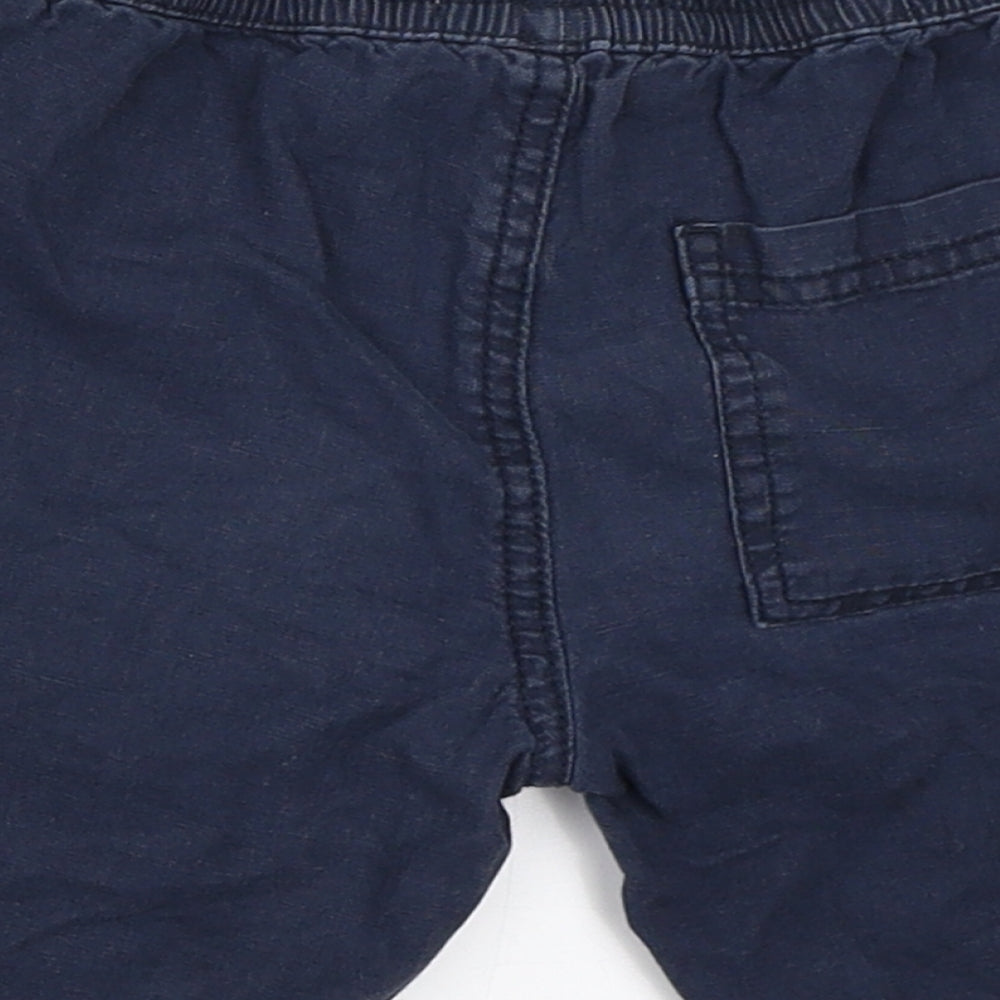 Matalan Boys Blue Chino Shorts Size 4 Years