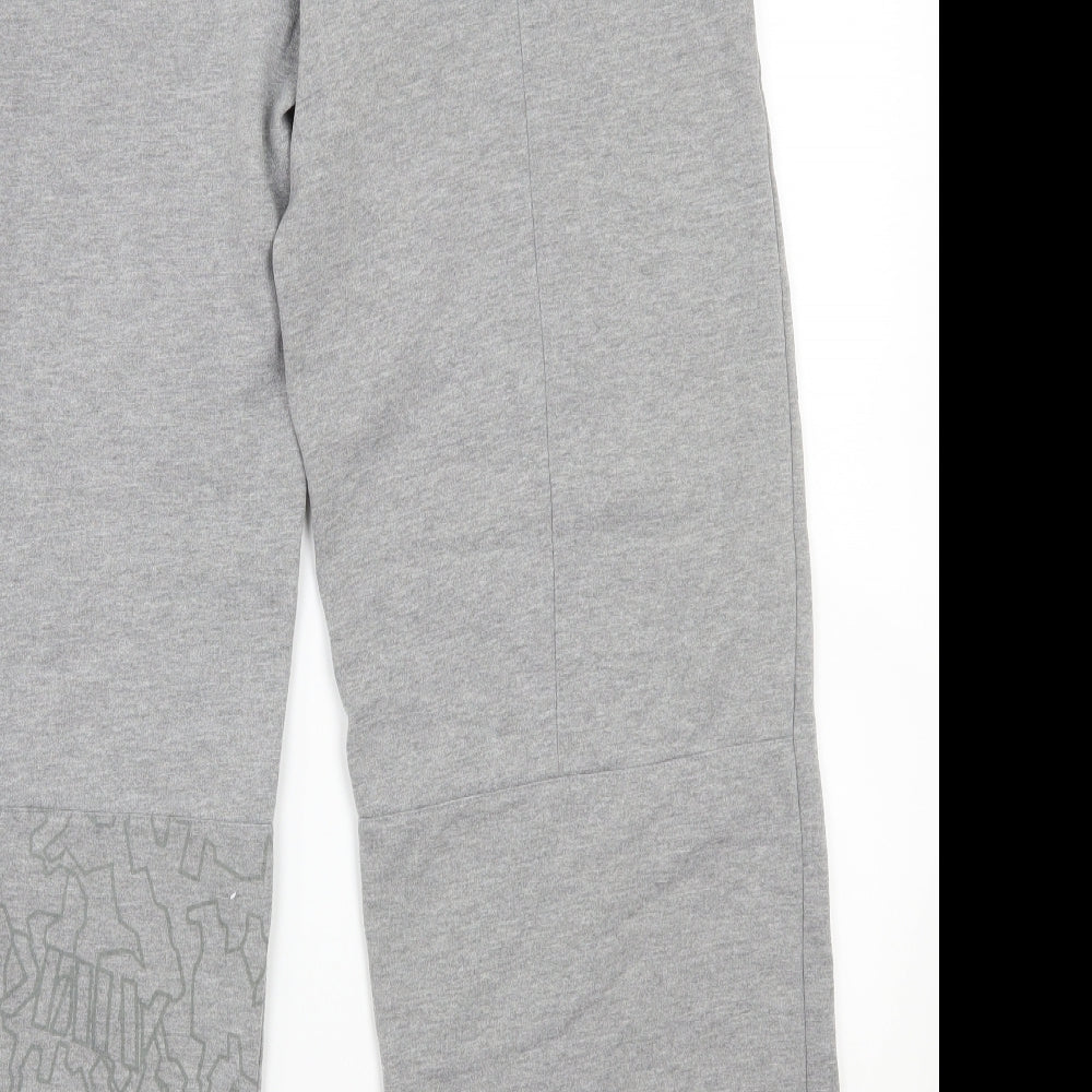 AIRWALK Mens Grey Sweatpants Trousers Size L L28 in