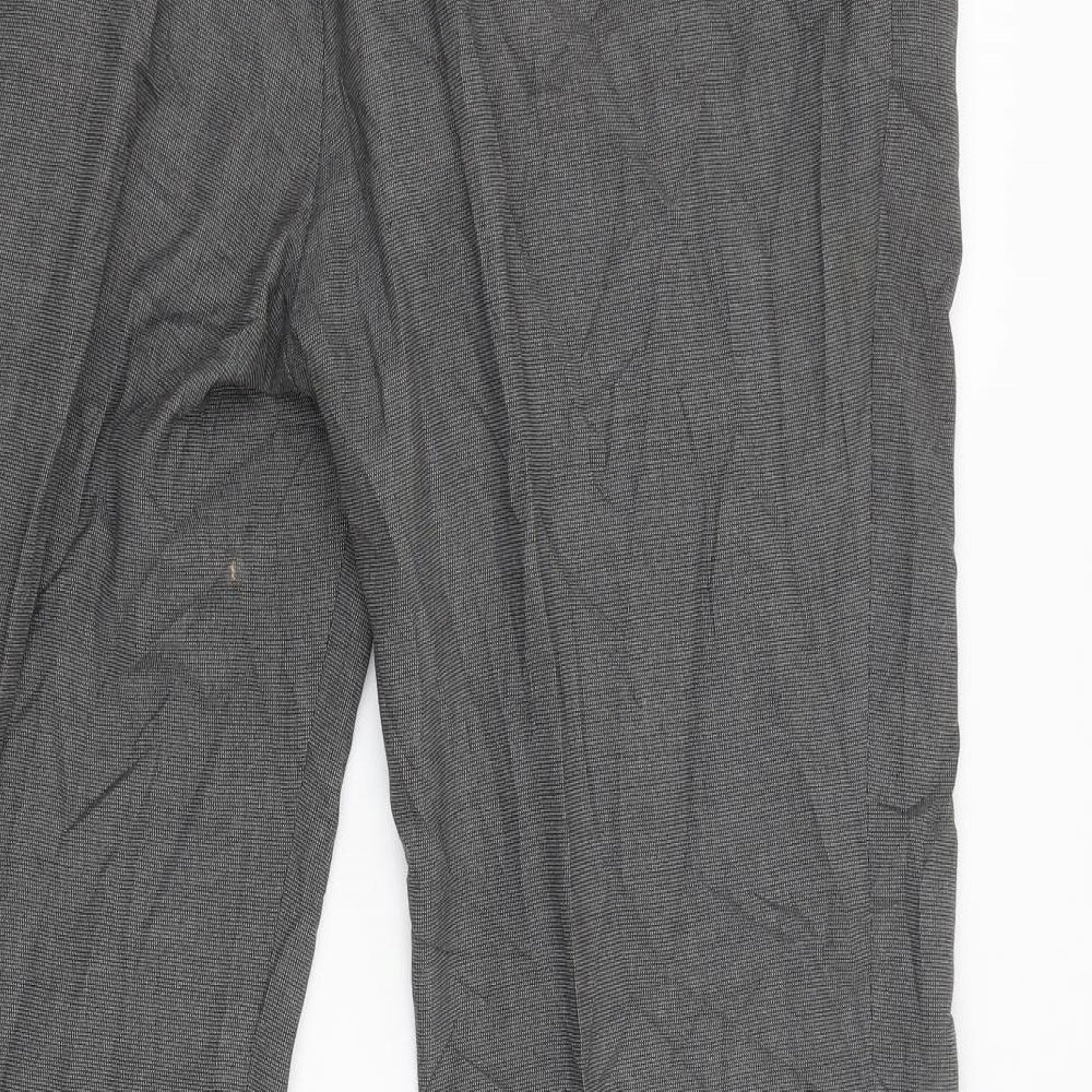 Preworn Womens Grey Trousers Size 38