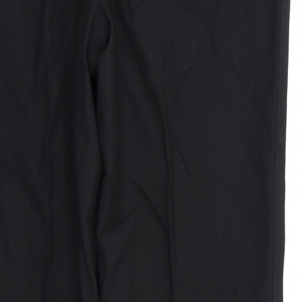 Turo Mens Black Dress Pants Trousers Size 34 L28 in