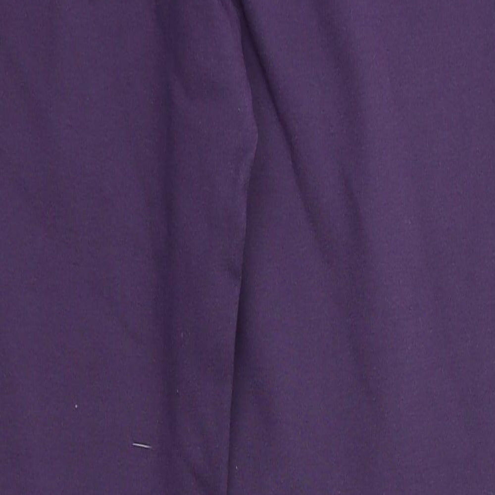 NEXT Womens Purple Leggings Size 14 L26 in
