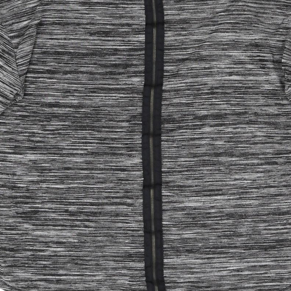 F&F Womens Grey Full Zip Jumper Size 18