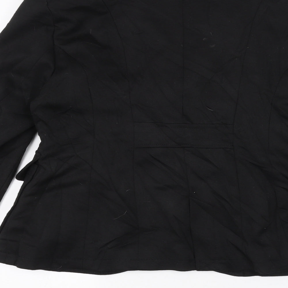 New Look Womens Black Jacket Size 12