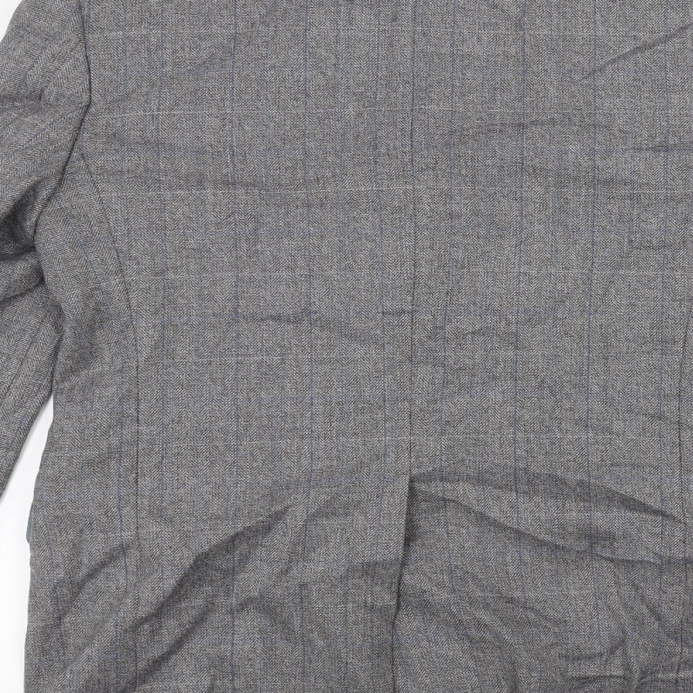 Marks and Spencer Mens Grey Jacket Suit Jacket Size 38