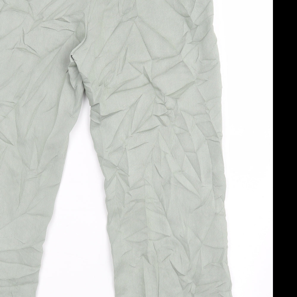 Principles Womens Green Trousers Size 14 L26 in