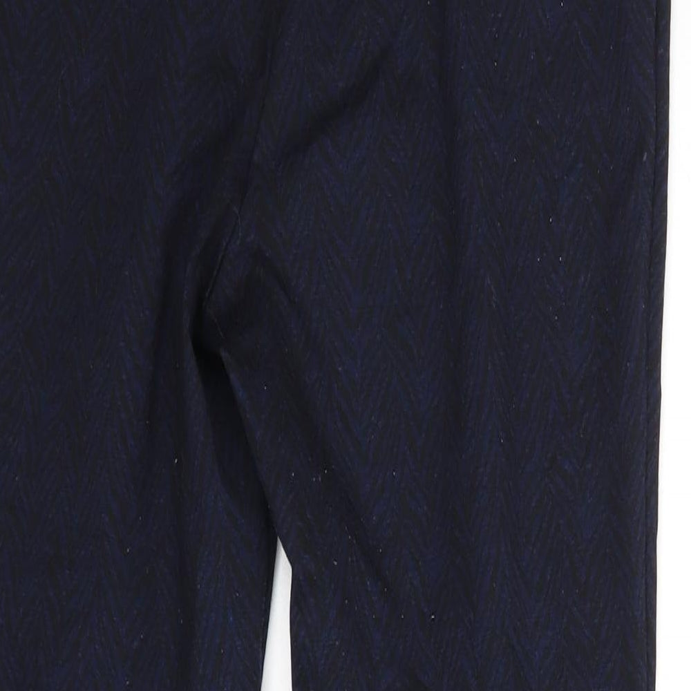 George Womens Blue Trousers Size 12 L26 in