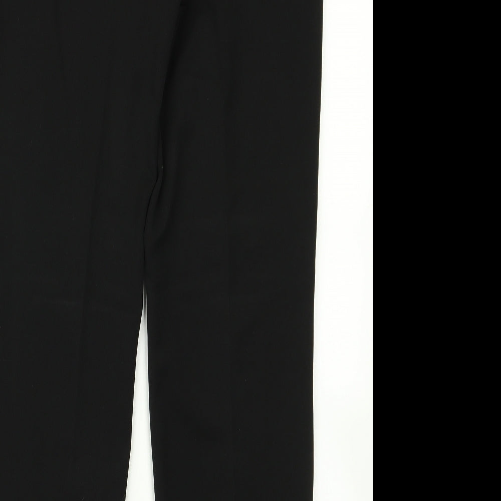 TU Womens Black Trousers Size 10 L28 in