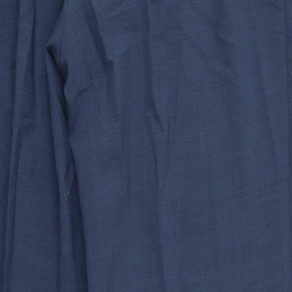 Preworn Womens Blue Trousers Size 38 L28 in