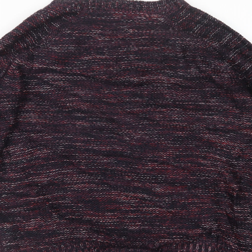 Apricot Womens Purple Knit Pullover Jumper Size 10