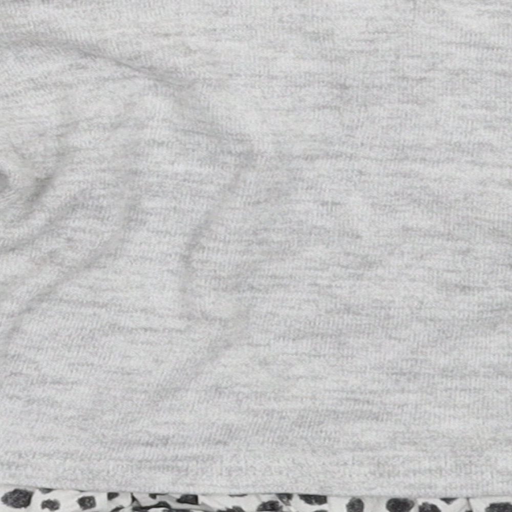 Primark Girls Grey Knit Pullover Jumper Size 9-12 Months