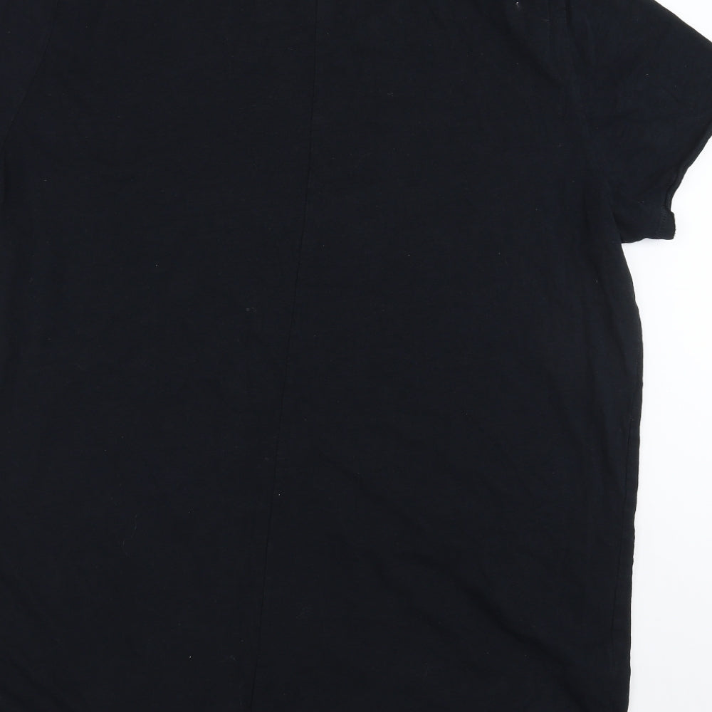 Divided by H&M Mens Black T-Shirt Size XL