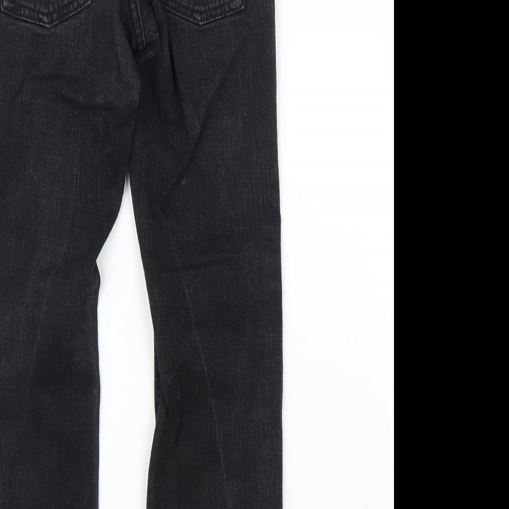Urban Star Girls Black Denim Bootcut Jeans Size 7 Years