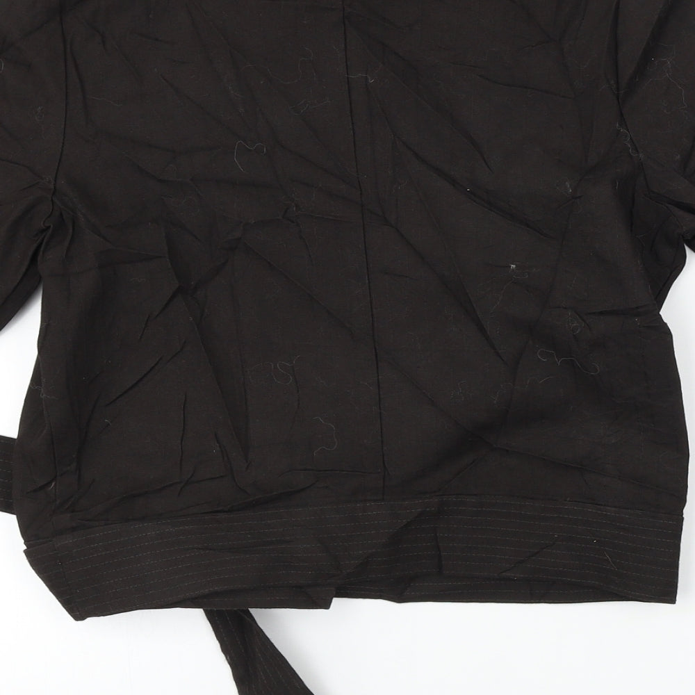 Topshop Womens Brown Cardigan Jumper Size 12