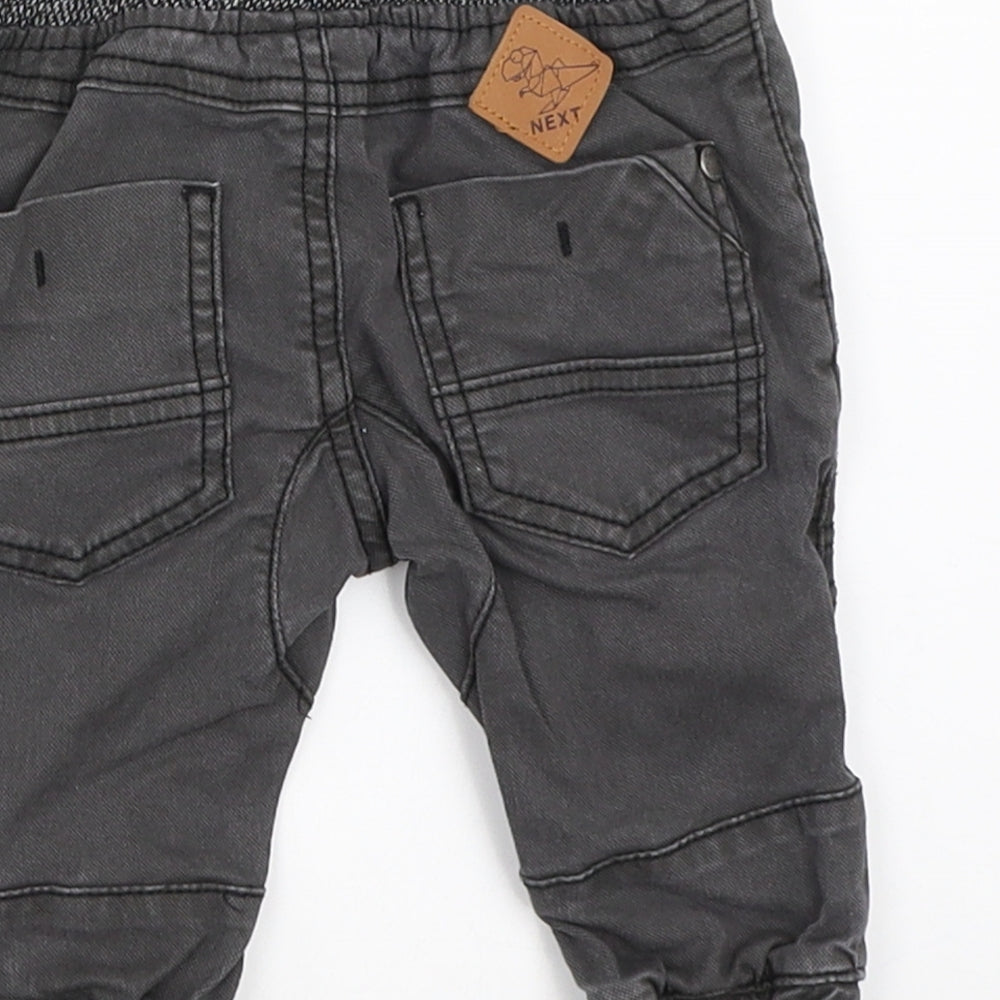 NEXT Boys Grey Jogger Jeans Size 3-6 Months