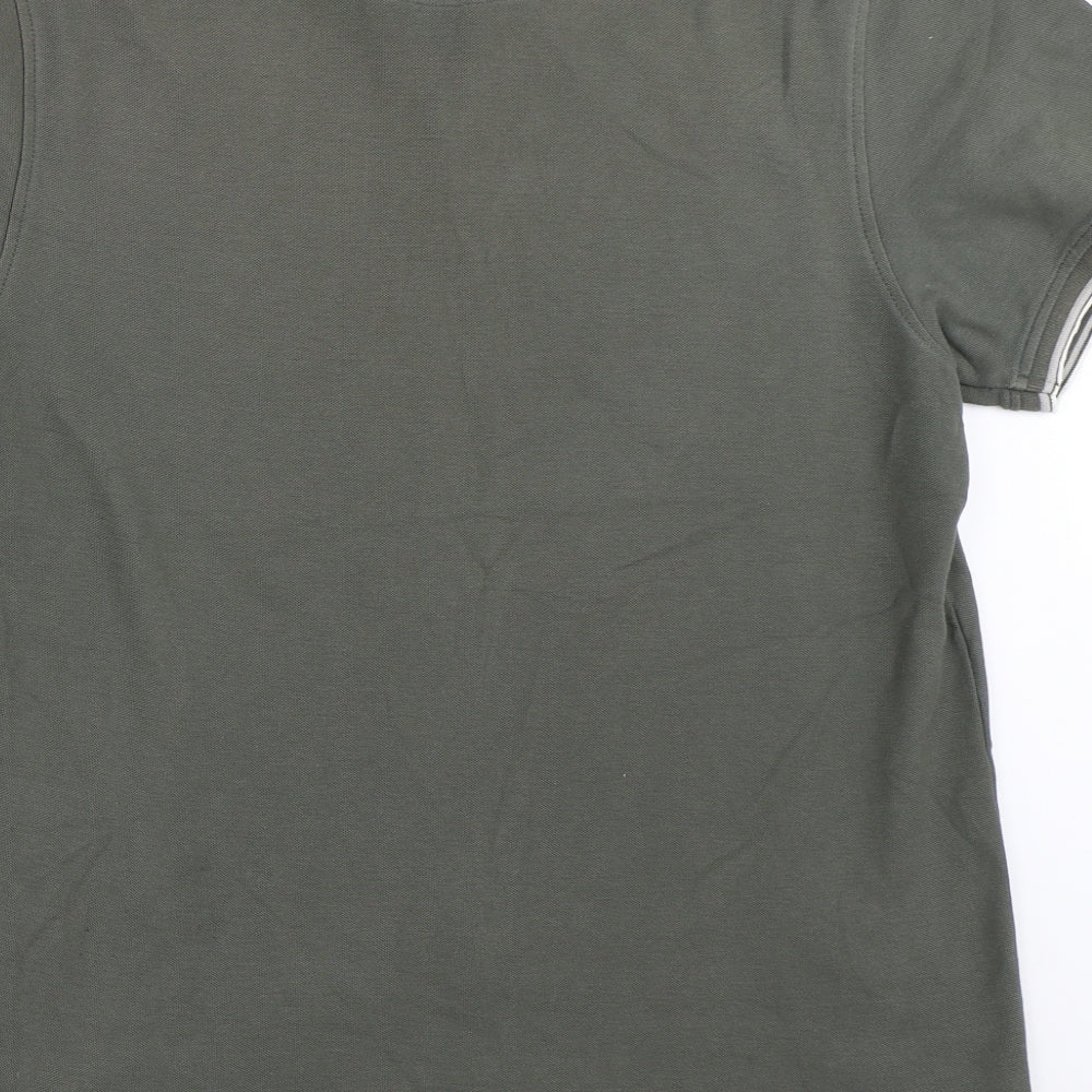 Red Herring Mens Green Polo Size L