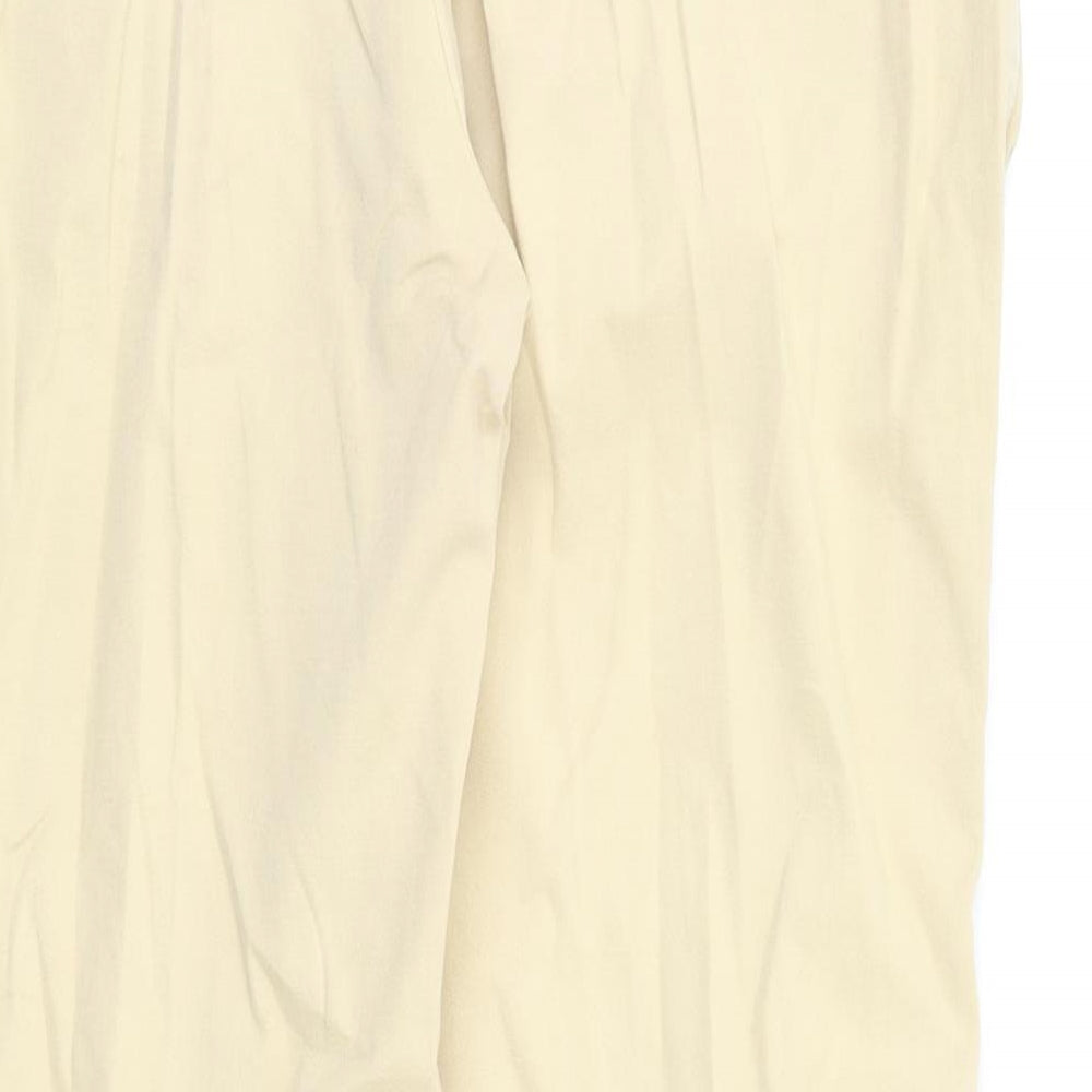Zara Womens Beige Trousers Size 14 L27 in