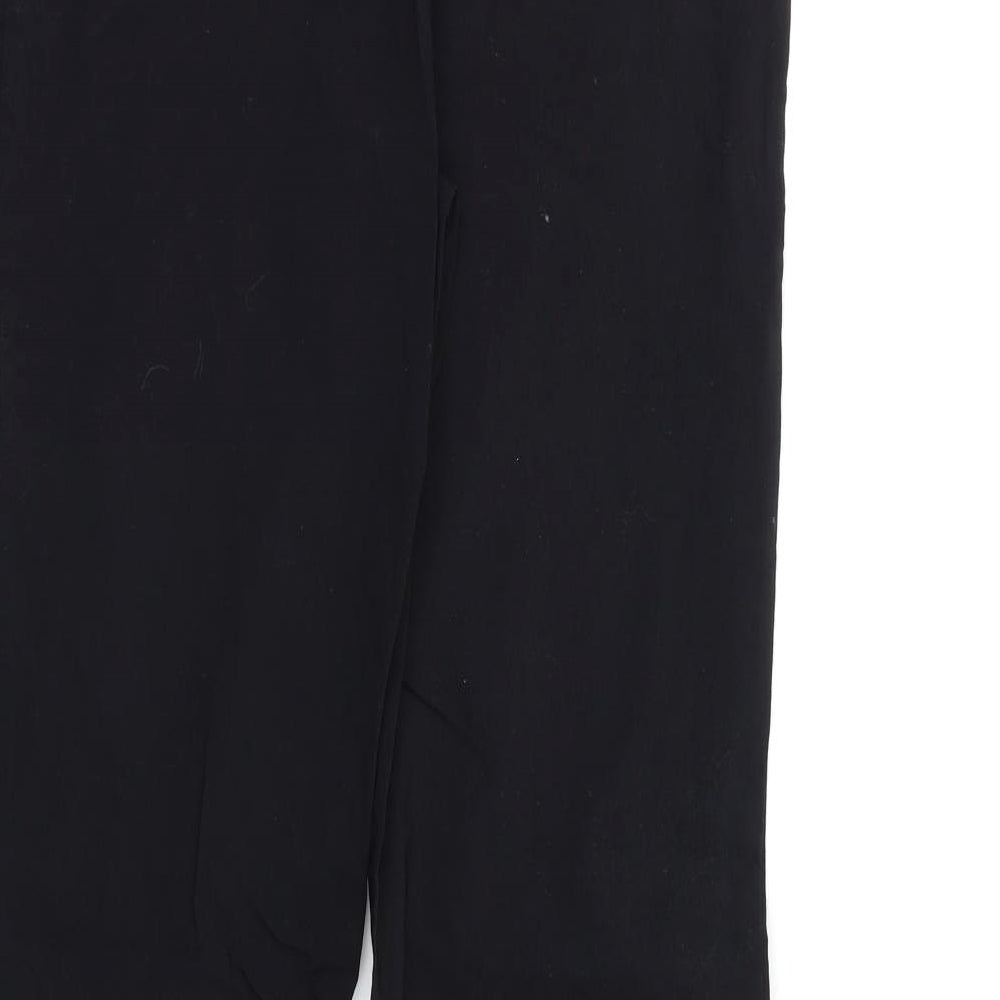 New Look Womens Black Trousers Size 12 L27 in