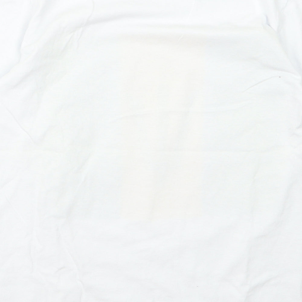foxin Mens White T-Shirt Size S - barbados