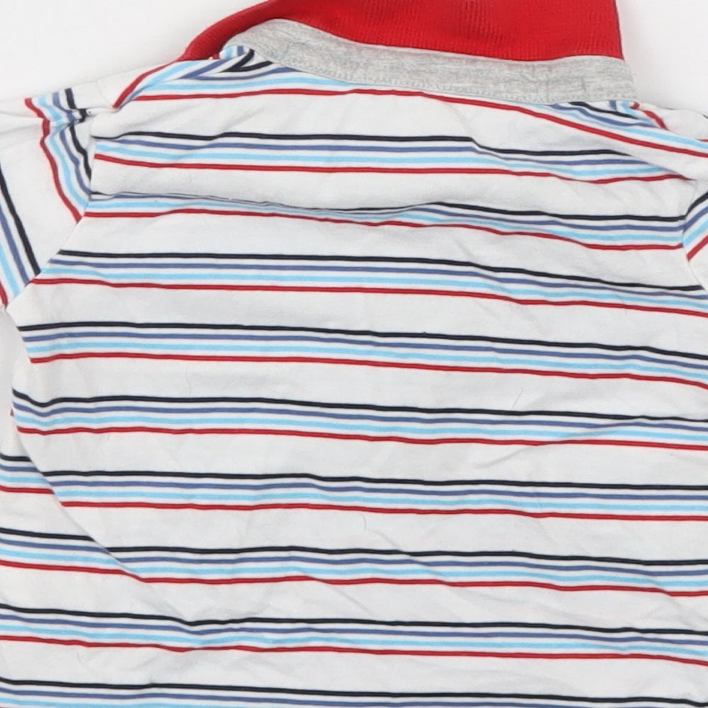 George Boys Multicoloured Striped Pullover Polo Size 3-6 Months