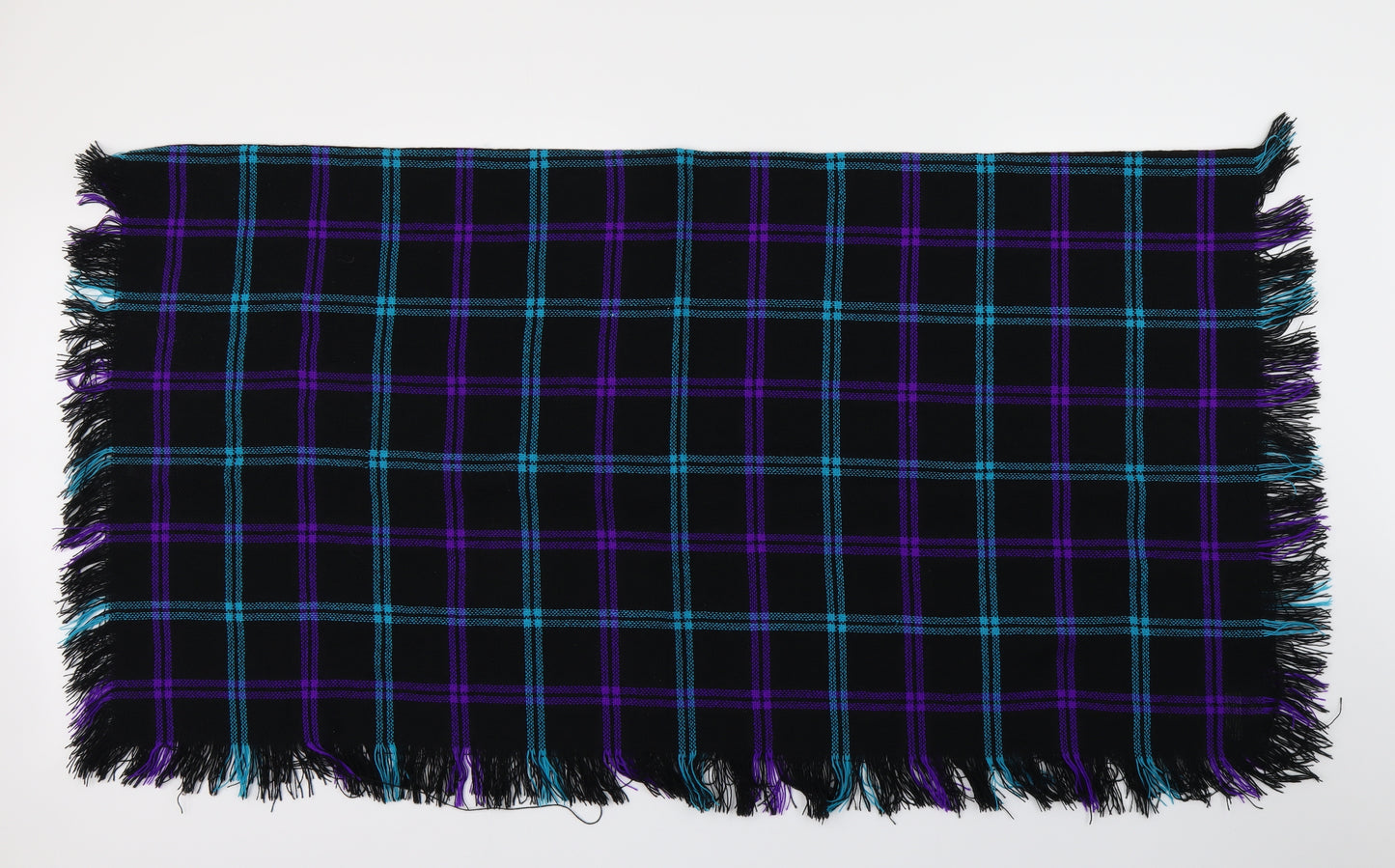Preworn Purple Check - folded