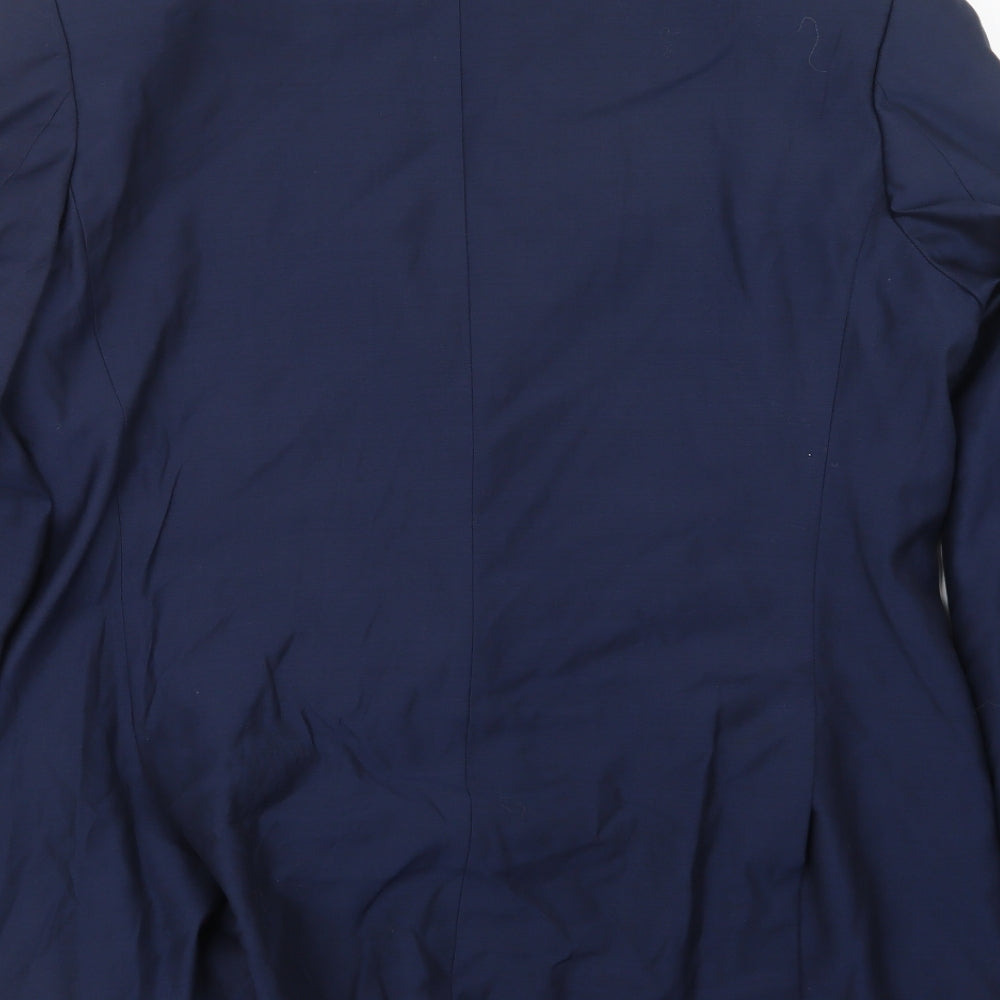 Marks and Spencer Mens Blue Jacket Suit Jacket Size 42
