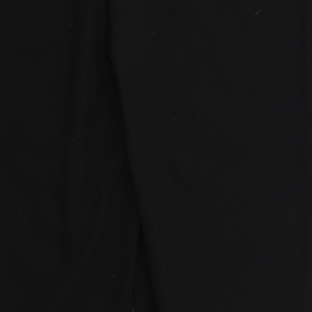 F&F Womens Black Trousers Size 14 L27 in