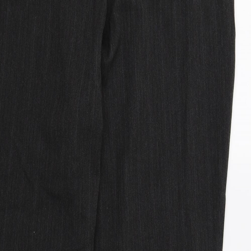 Per Una Womens Grey Trousers Size 18 L30 in