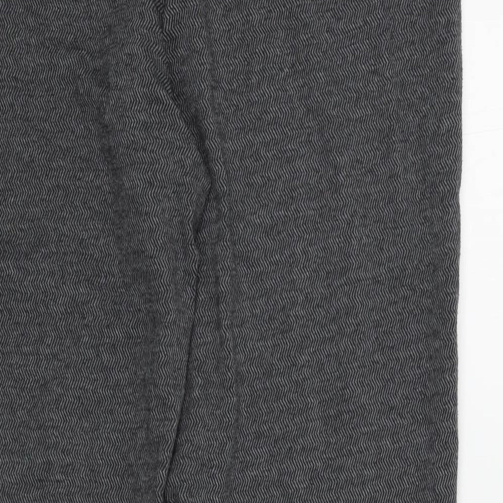 Classic Womens Grey Trousers Size 14 L26 in