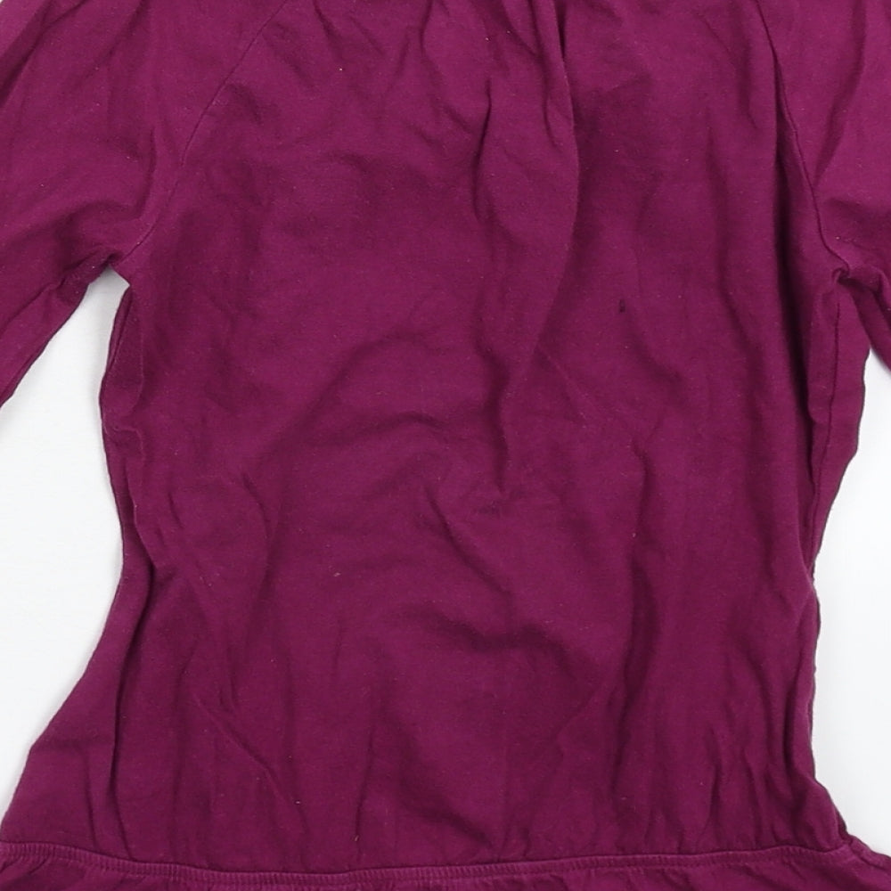 F&F Girls Pink Basic T-Shirt Size 7-8 Years