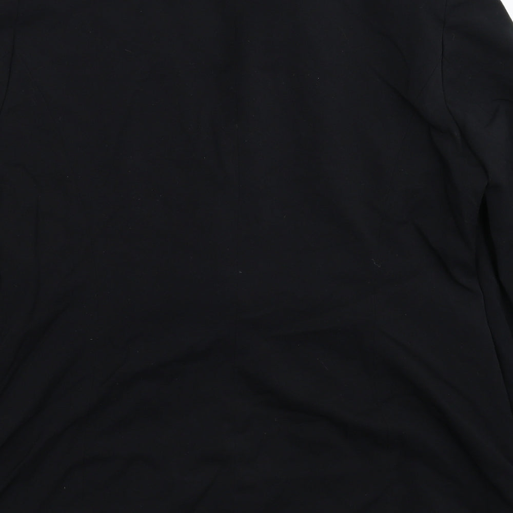 Marks and Spencer Womens Black Jacket Suit Jacket Size 16
