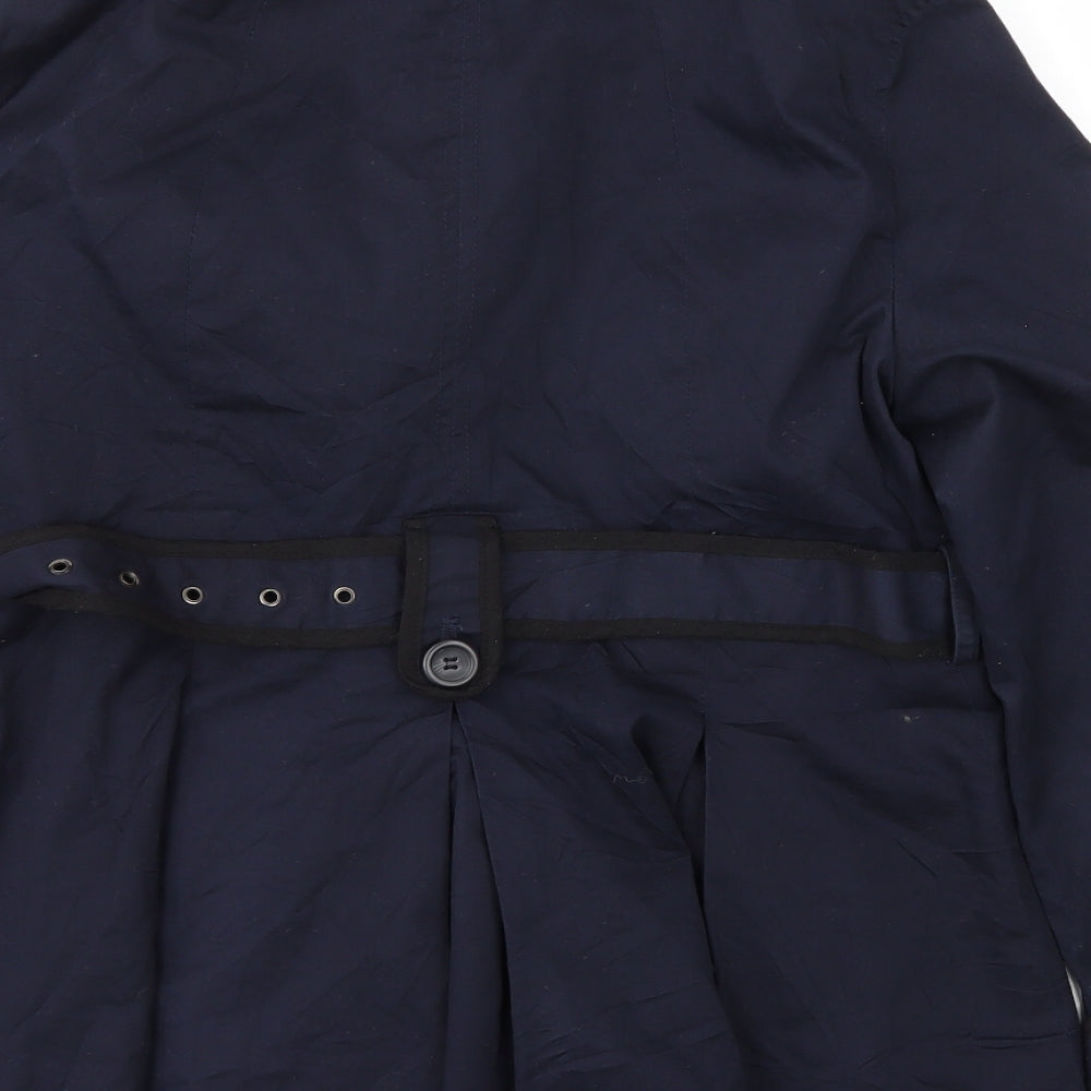 Wearhouse Womens Blue Jacket Coat Size 12
