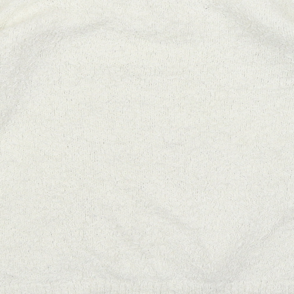 GUESS Girls White Pullover Jumper Size 11-12 Years