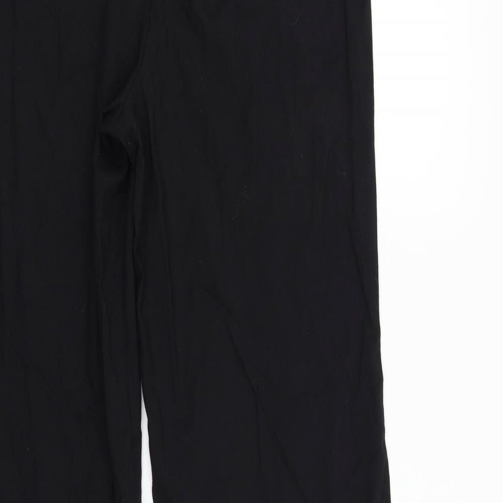 Lilac Womens Black Trousers Size 12