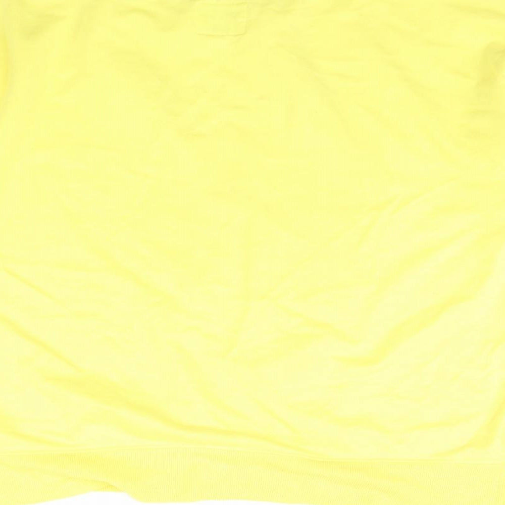 Time To Dream Womens Yellow Pullover Jumper Size L - sweet dreams