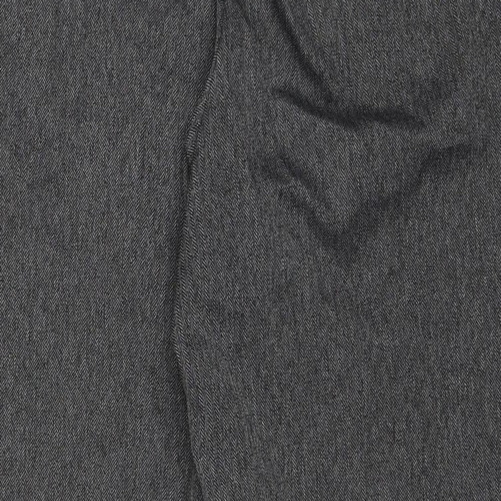 BM Womens Grey Dress Pants Trousers Size 18 L25 in