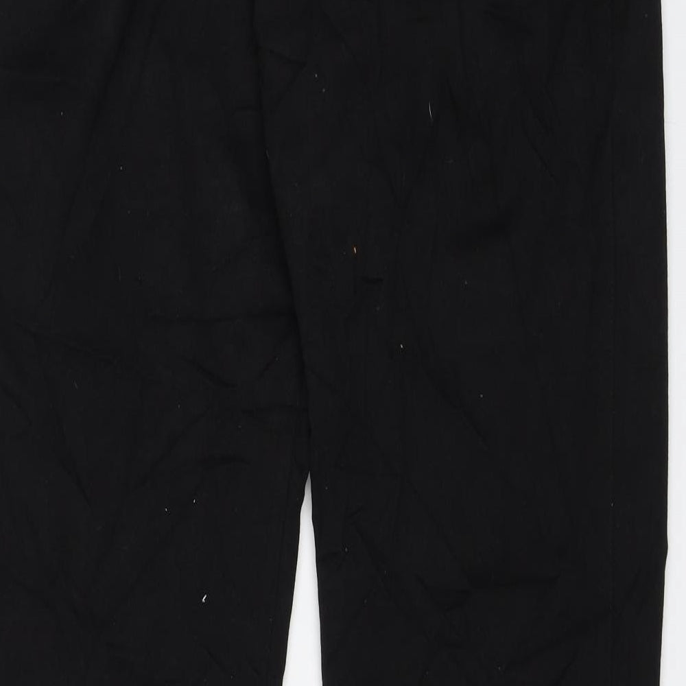 Homa Womens Black Dress Pants Trousers Size XL L28 in