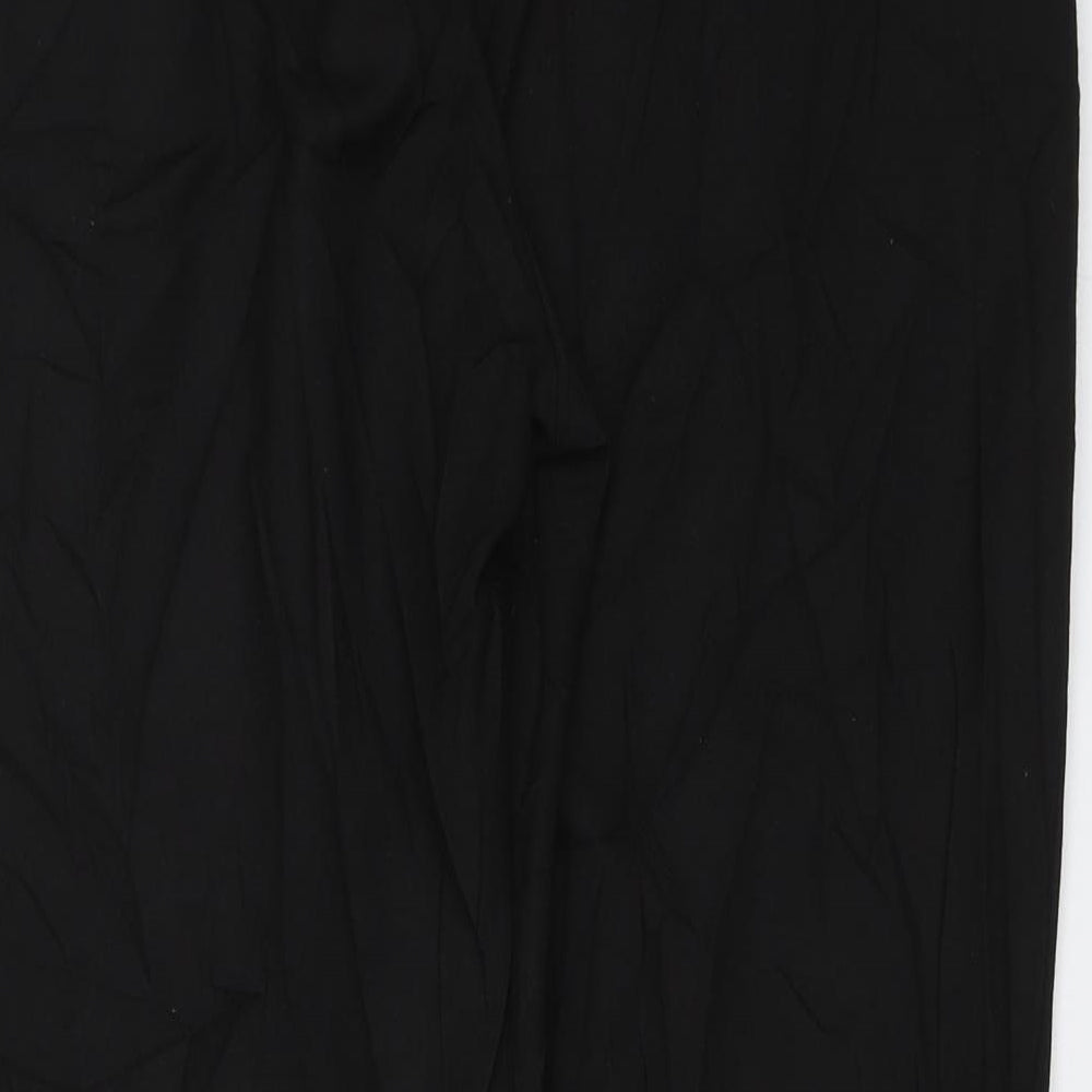 Topshop Womens Black Dress Pants Trousers Size 10 L23 in