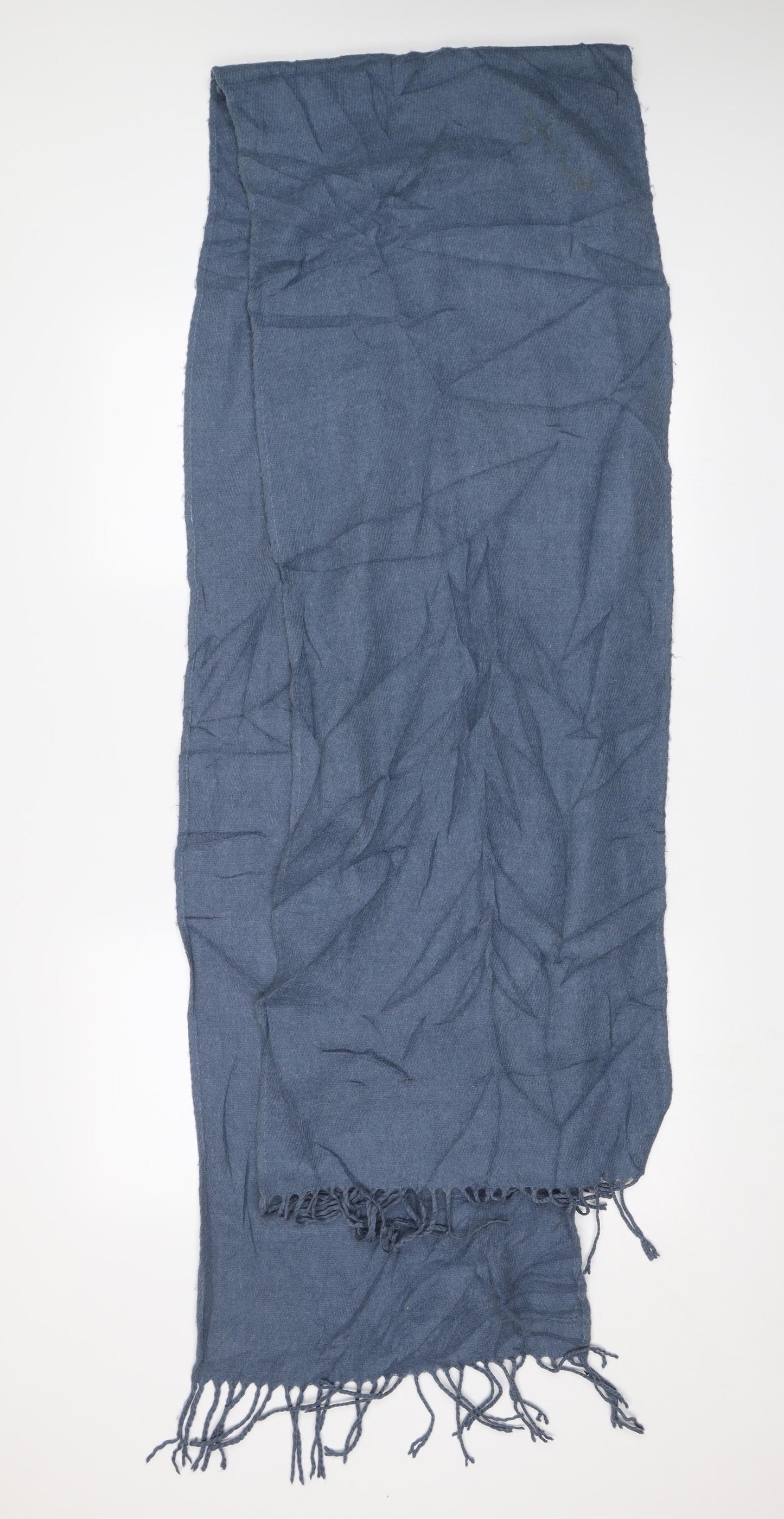 Preworn Unisex Blue Scarf