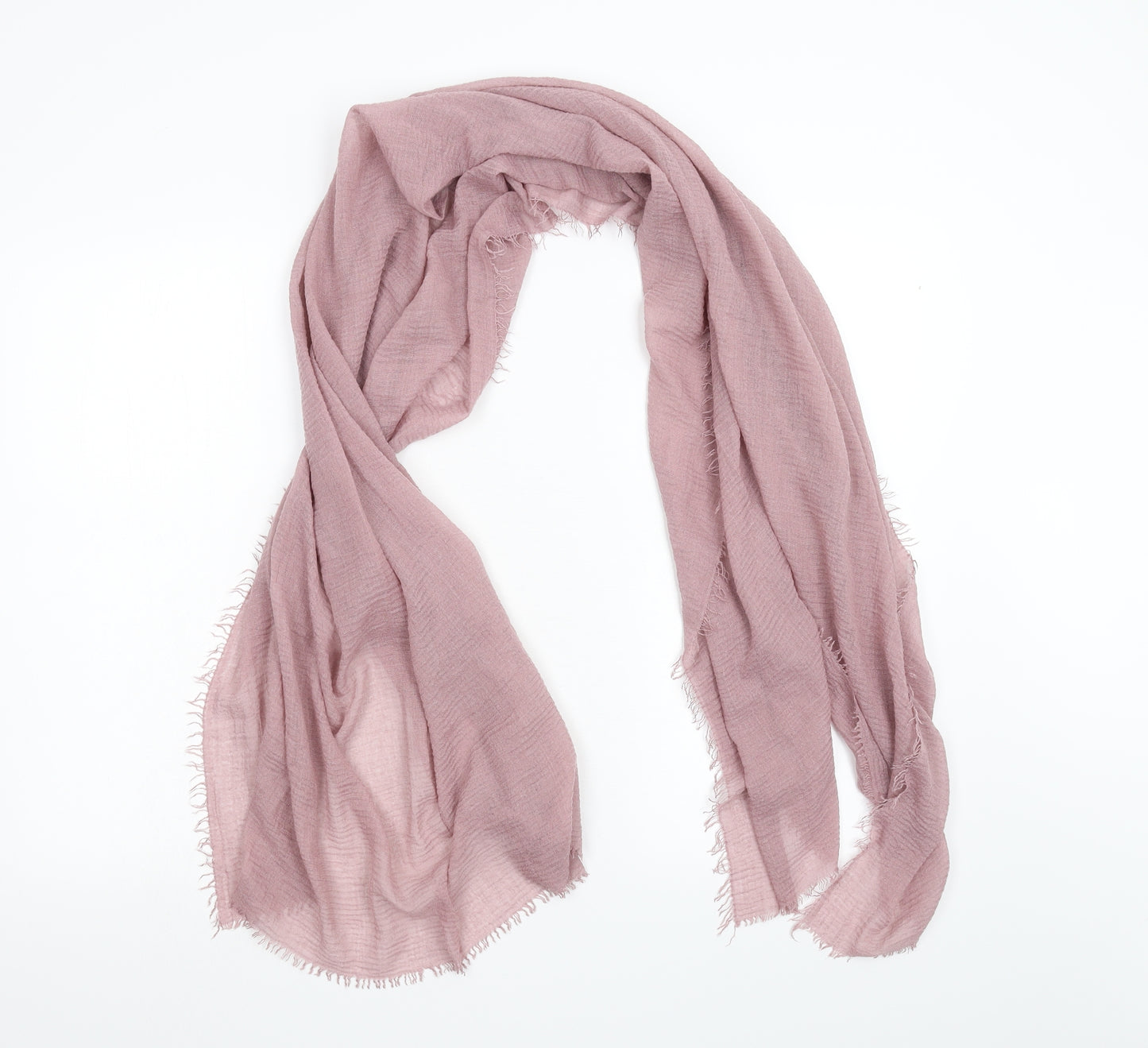 Preworn Womens Pink Scarf