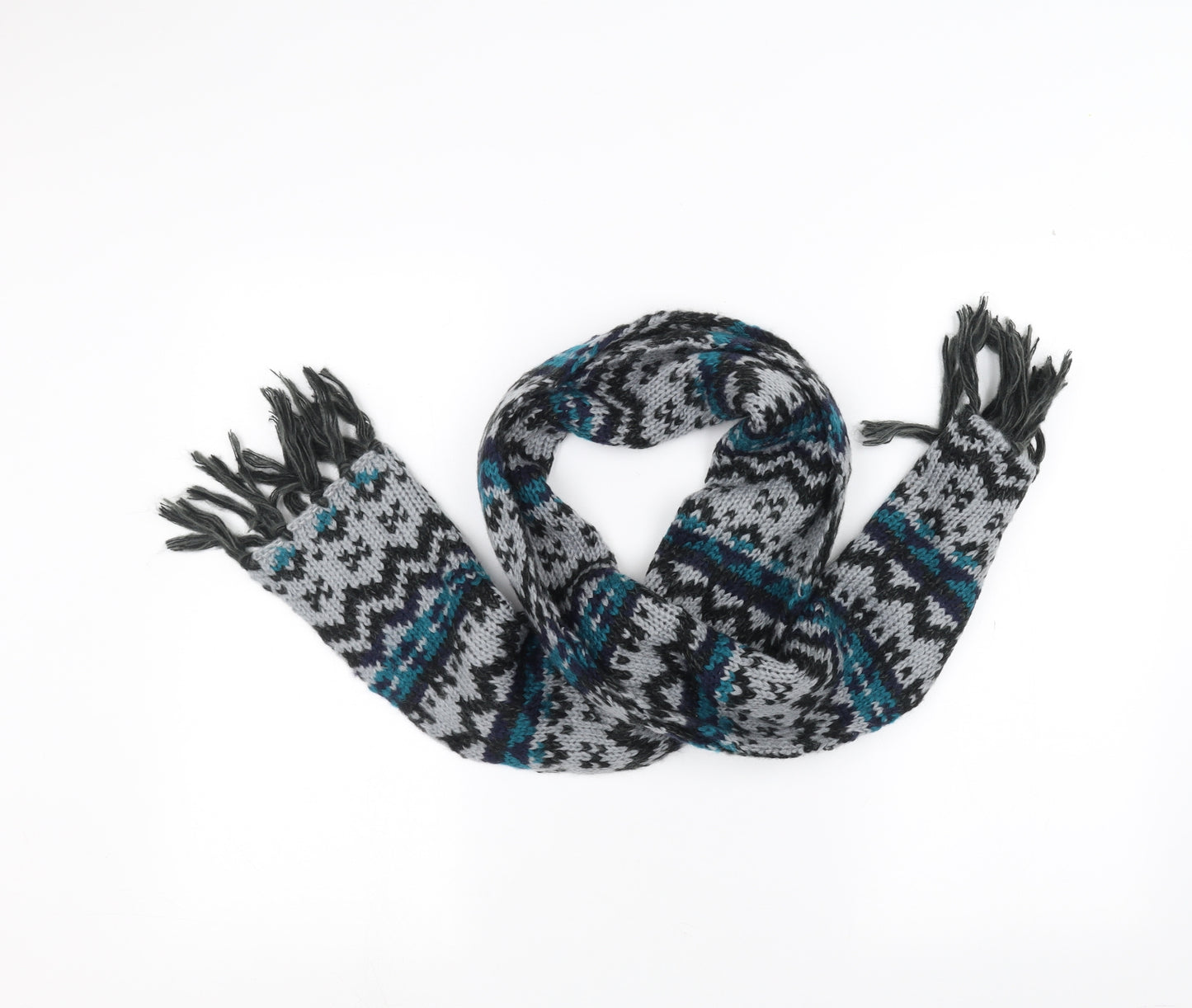 Preworn Womens Black Scarf