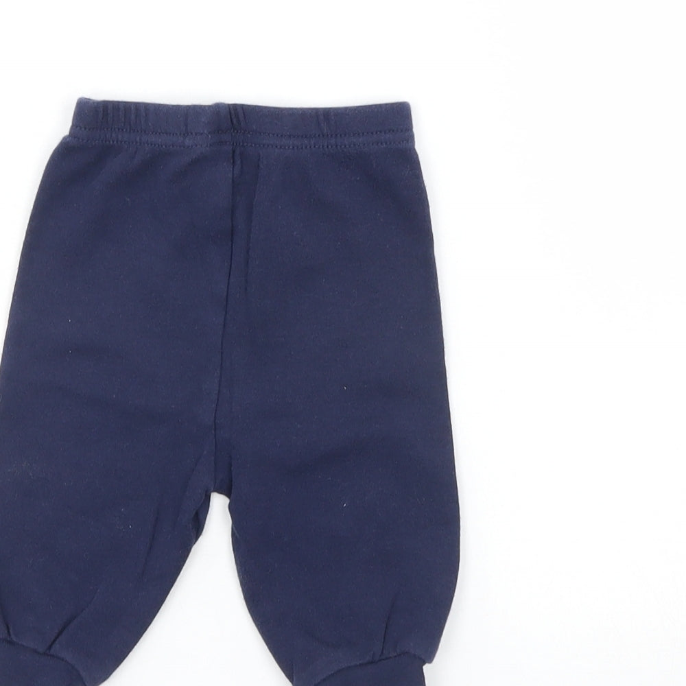 Disney Baby Blue Snow Pants Trousers Size 0-3 Months