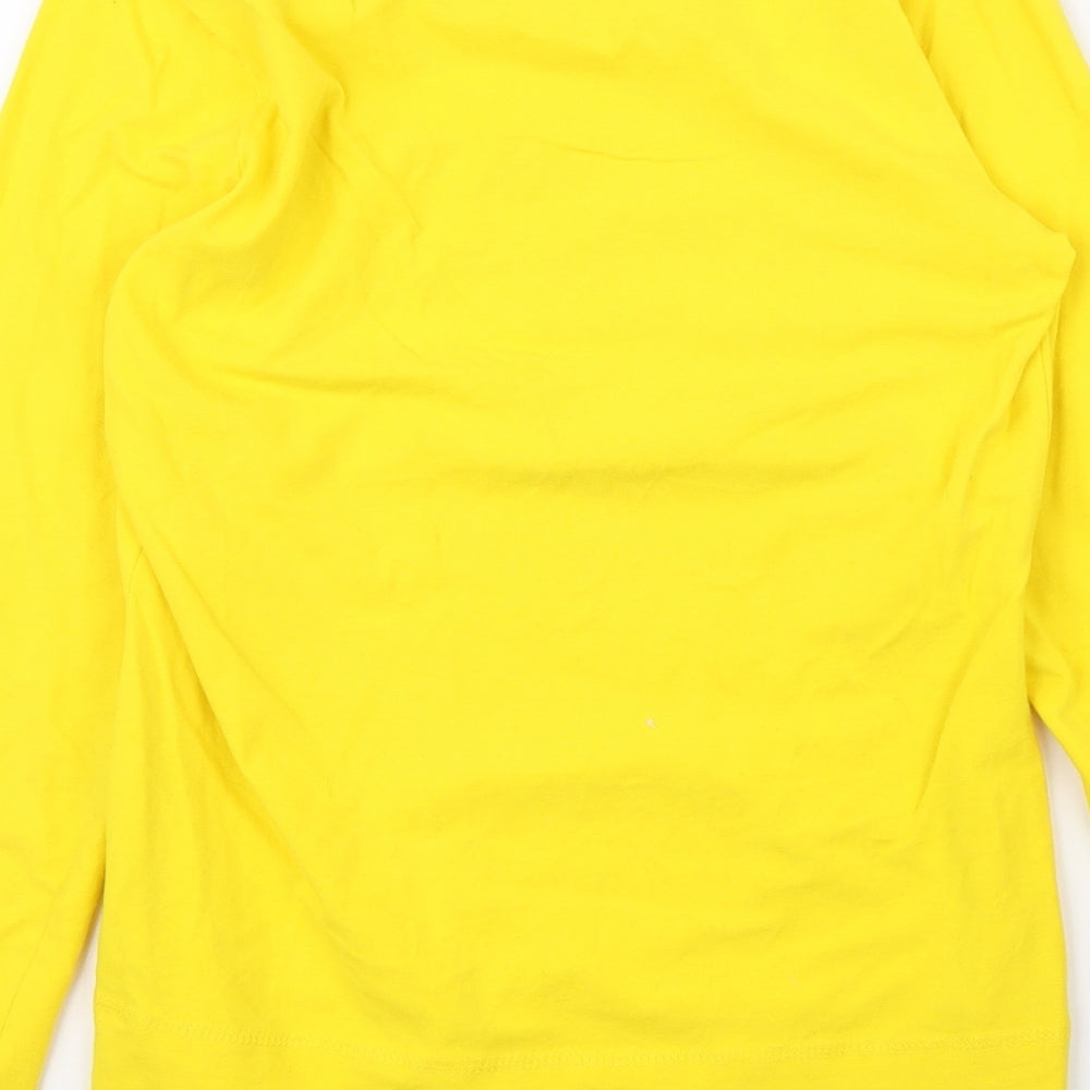 NEXT Womens Yellow Basic T-Shirt Size 12