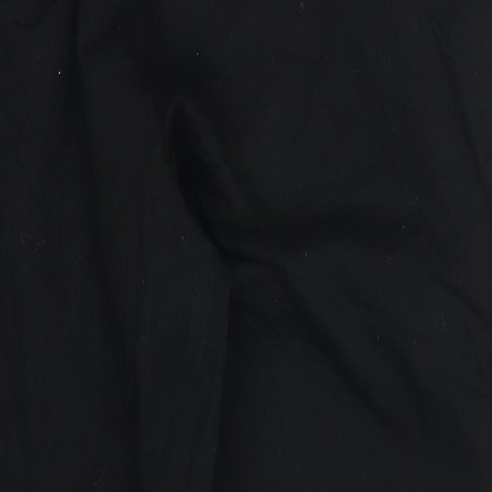 Preworn Womens Black Sweatpants Trousers Size 30 in L25 in