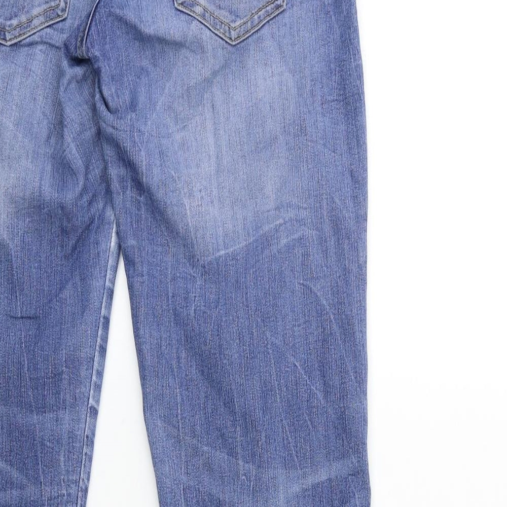 Preworn Womens Blue Denim Straight Jeans Size 30 in L32 in
